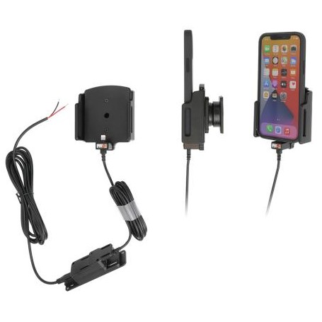 Brodit 727237 supporto per personal communication Supporto attivo Telefono cellulare/smartphone Nero (727237)