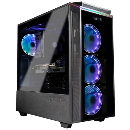 Captiva R61-102 DDR4-SDRAM 5600X AMD Ryzen™ 5 16 GB 500 GB SSD Windows 10 Home PC Nero (61102)