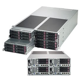 Supermicro SuperServer F629P3-RC0B Intel® C621 LGA 3647 (Socket P) Armadio (4U) Nero (SYS-F629P3-RC0B)