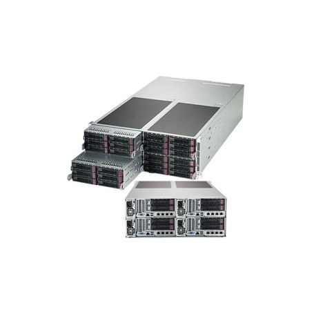 Supermicro SuperServer F629P3-RC0B Intel® C621 LGA 3647 (Socket P) Armadio (4U) Nero (SYS-F629P3-RC0B)