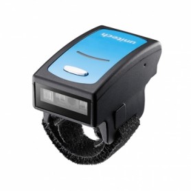 Unitech MS650-5UBB00-SG lettore di codici a barre Lettore di codici a barre indossabile 1D LED Nero, Blu (MS650-5UBB00-SG)