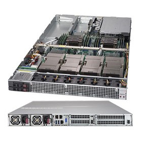 Supermicro SuperServer 1029GQ-TXRT Intel® C621 LGA 3647 (Socket P) Rack (1U) Nero (SYS-1029GQ-TXRT)