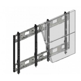 Hagor VWR-2x2 Landscape 119,4 cm (47") Nero, Argento (5370)