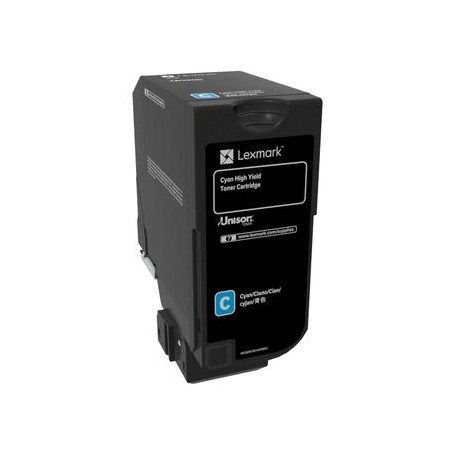 Lexmark CX725 cartuccia toner 1 pz Originale Ciano (84C0H20)