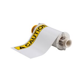 Brady 130750 etichetta per stampante Nero, Bianco, Giallo Etichetta per stampante autoadesiva (130750)