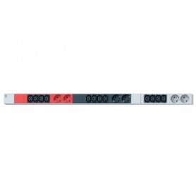 Bachmann 800.0109 unità di distribuzione dell'energia (PDU) 18 presa(e) AC Nero, Rosso, Bianco (800.0109)