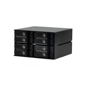Jou Jye Computer JJ-1080M-SS pannello drive bay Nero (JJ-1080M-SS)