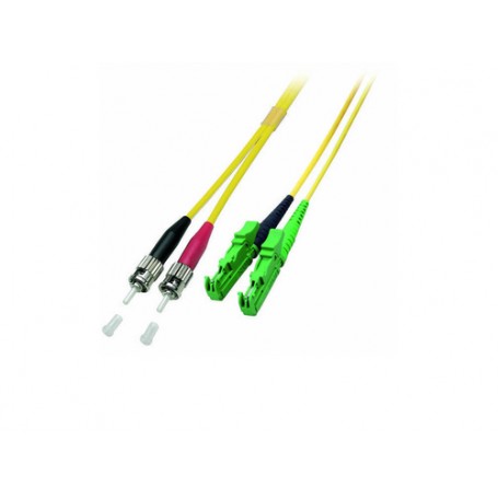 Alcasa 15m E2000-APC/ST cavo a fibre ottiche E-2000 (APC) OS2 Giallo (LW-715EAT)