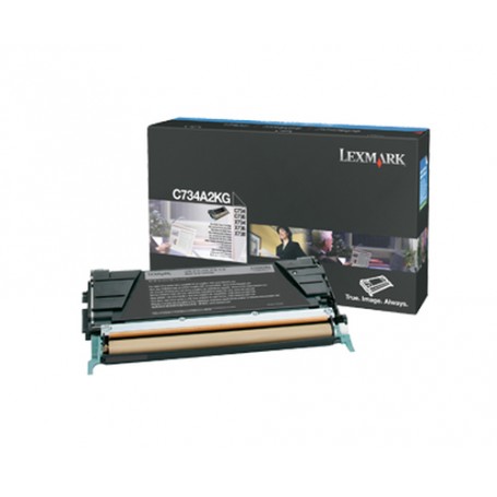 Lexmark C734A2KG cartuccia toner 1 pz Originale Nero (C734A2KG)