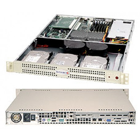 Supermicro SuperChassis 812L-350B (Black) Basso profilo (Slimline - stilizzato) Nero (CSE-812L-350B)