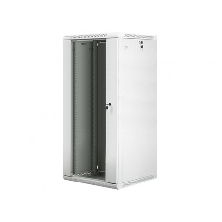 Lanberg WF01-6627-10S rack 27U Da parete Bianco (WF01-6627-10S)