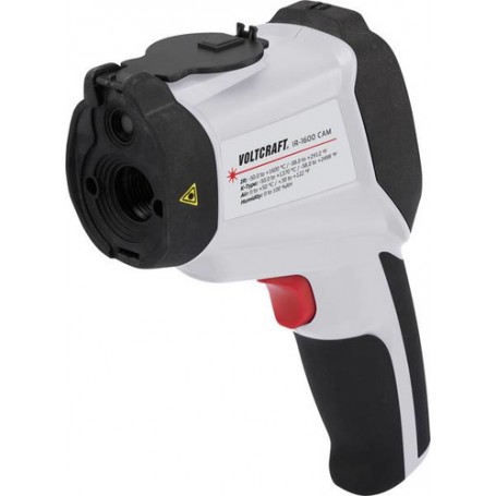 VOLTCRAFT IR-1600 CAM Termometro da ambiente a infrarossi Nero Fronte Pulsanti (IR-1600CAM)
