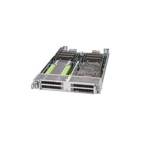 Supermicro SBI-7128RG-F sistema barebone per server Intel® C612 LGA 2011 (Socket R) Nero, Grigio (SBI-7128RG-F)