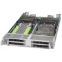 Supermicro SBI-7128RG-F sistema barebone per server Intel® C612 LGA 2011 (Socket R) Nero, Grigio (SBI-7128RG-F)