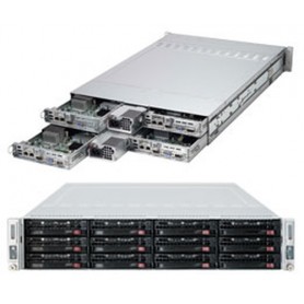 Supermicro SuperServer 6027TR-H70FRF Intel® C602 LGA 2011 (Socket R) Armadio (2U) Nero (SYS-6027TR-H70FRF)
