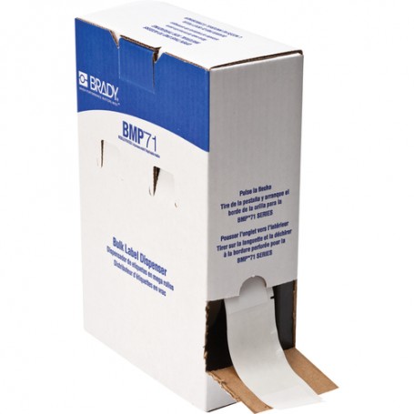 Brady BM71-33-427 nastro per etichettatrice Nero su bianco (BM71-33-427)