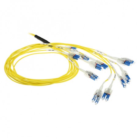 ACT DC5555 cavo a fibre ottiche 25 m LC OS2 Giallo (DC5555)