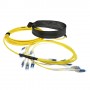 ACT DC5550 cavo a fibre ottiche 3 m LC OS2 Giallo (DC5550)