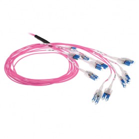 ACT DC5509 cavo a fibre ottiche 45 m LC OM4 Viola (DC5509)