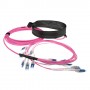 ACT DC5503 cavo a fibre ottiche 15 m LC OM4 Viola (DC5503)