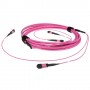 ACT DC5255 cavo a fibre ottiche 20 m 2x MPO OM4 Viola (DC5255)