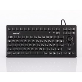 GETT TKG-086-MB-IP68-Black tastiera USB QWERTZ Tedesco Nero (KG13006)