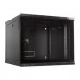 LogiLink W06A40B rack 6U Da parete Nero (W06A40B)