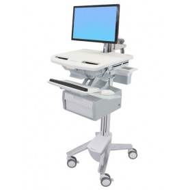 Ergotron StyleView Grigio Pannello piatto Carrello multimediale (SV43-12B0-0)