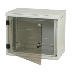 Triton 19" Rack Wall-mount 15U/500 glass door Da parete Grigio (RBA-15-AS5-CAX-A1)