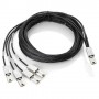 Hewlett Packard Enterprise StorageWorks 4m External Mini-SAS to 4x1 Mini-SAS Cable Nero (AN976A)