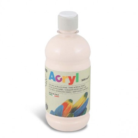 BOTT 500ML TEMP ACRILICA ROSA (4003TA500330)