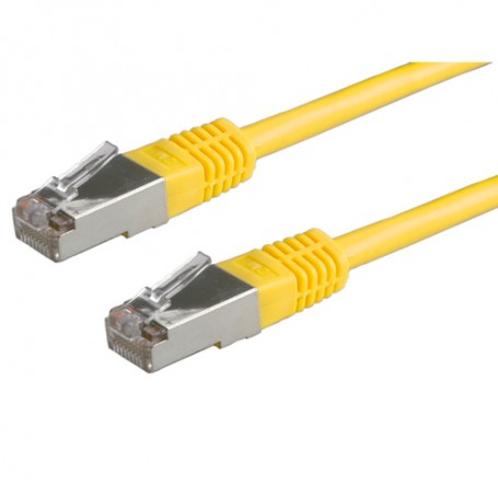 ROLINE 21.15.0182 cavo di rete Giallo 0,5 m Cat5e F/UTP (FTP) (CRO21150182)