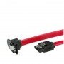 Nilox 1m SATA cavo SATA SATA 7-pin Nero, Rosso (NX090305115)