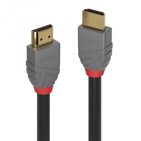Lindy 36961 cavo HDMI 0,5 m HDMI tipo A (Standard) Nero, Grigio (36961)