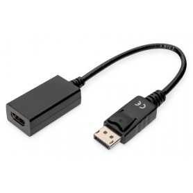 Digitus Cavo adattatore DisplayPort, DP/M - HDMI tipo A/F (AK-340408-001-S)