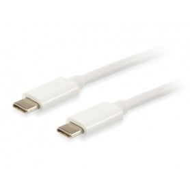 Equip 128351 cavo USB 1 m USB 3.2 Gen 2 (3.1 Gen 2) USB C Bianco (128351)