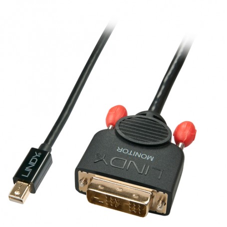 Lindy 5m, Mini DisplayPort/DVI-D Nero (41954-LND)