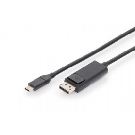 Digitus Cavo adattatore USB Type-C™ 2a gen, Type-C™ su DP (AK-300333-020-S)