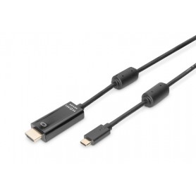 Digitus Cavo adattatore USB Type-C™ 2a gen, Type-C™ a HDMI A (AK-300330-020-S)