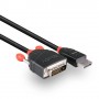 Lindy 41493 cavo e adattatore video 5 m DVI-D DisplayPort Nero (41493)