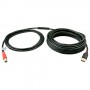 Lindy 42761 cavo USB 10 m USB 2.0 USB A USB B Nero, Rosso (42761-LND)