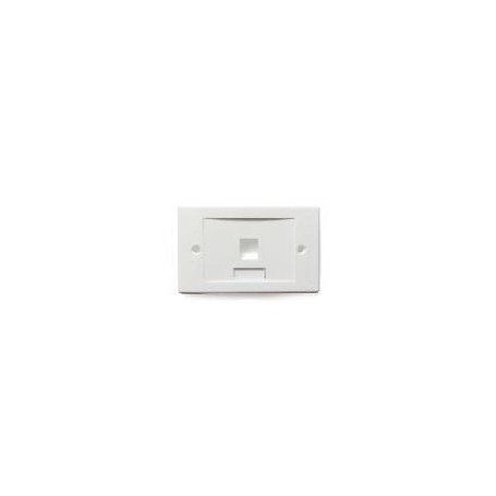 PLACCA 503 PER 1 KEYSTONE BIANCA (440100)