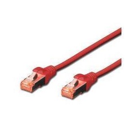 PATCH S/FTP CAT.6 LSHF ROSSO 0.5M (WPC-PAT-6SF005R)