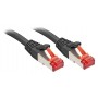 Lindy RJ-45 Cat.6 S/FTP 15m cavo di rete Nero Cat6 S/FTP (S-STP) (47784)