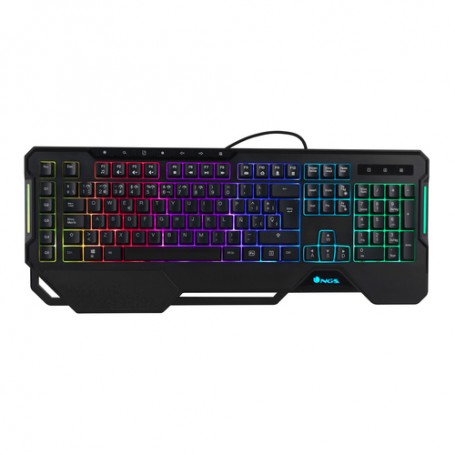 NGS GKX-450 ESP tastiera USB QWERTY Spagnolo Nero (GKX-450)