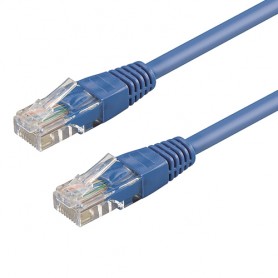 WP WPC-PAT-5U050B cavo di rete Blu 5 m Cat5e U/UTP (UTP) (WPC-PAT-5U050B)