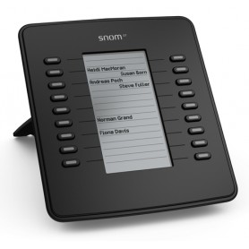 Snom D7 modulo add-on IP Nero 18 pulsanti (4011)