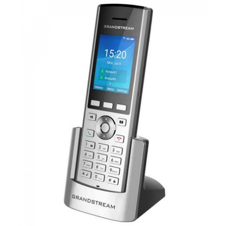 Grandstream Networks WP820 telefono IP Nero, Argento 2 linee LCD Wi-Fi (WP820)