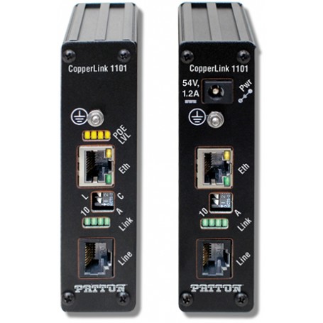 Patton CL1101/PAFA/RJ45/EUI-2PK adattatore PoE e iniettore Fast Ethernet (CL1101/PAFA/RJ45/EUI-2PK)