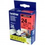 Brother TZ-451 nastro per etichettatrice Nero su rosso (TZE451)